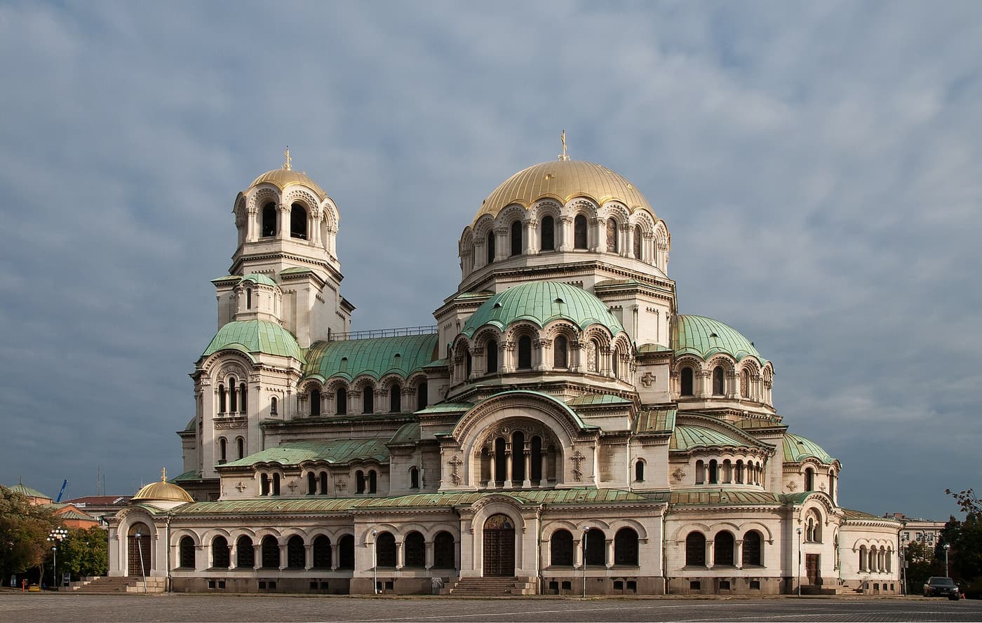 The approach to Alexander Nevsky Square