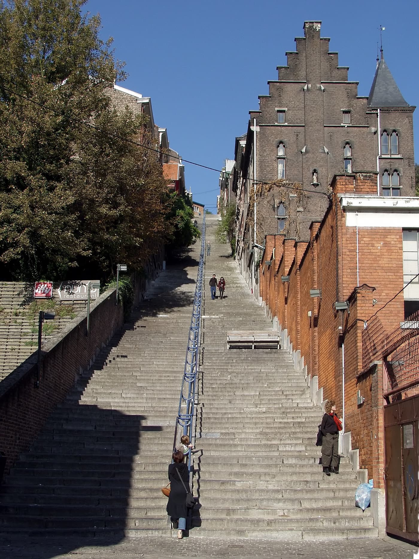 Montagne de Bueren — the city's great staircase