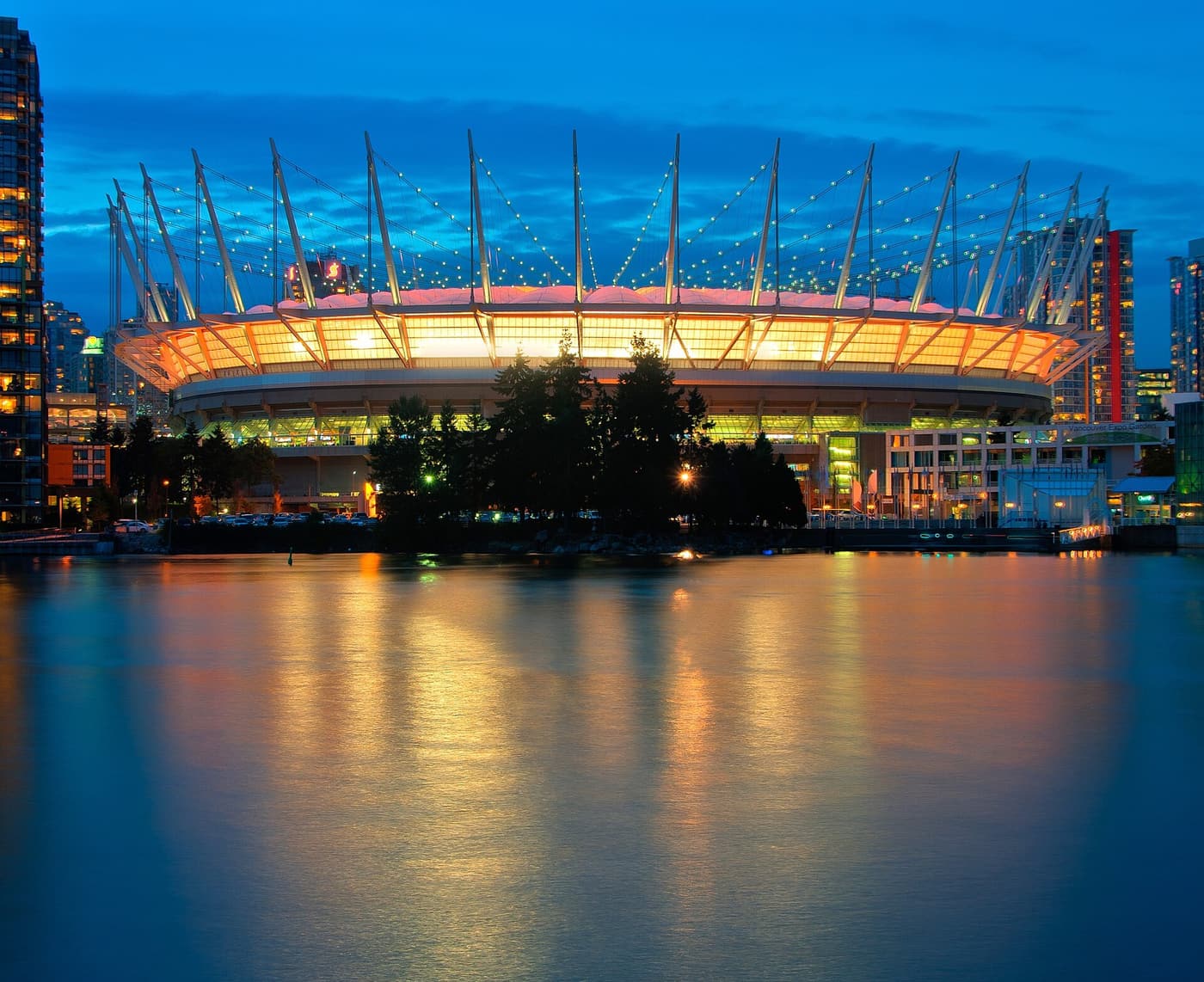 BC Place — the match-day swell
