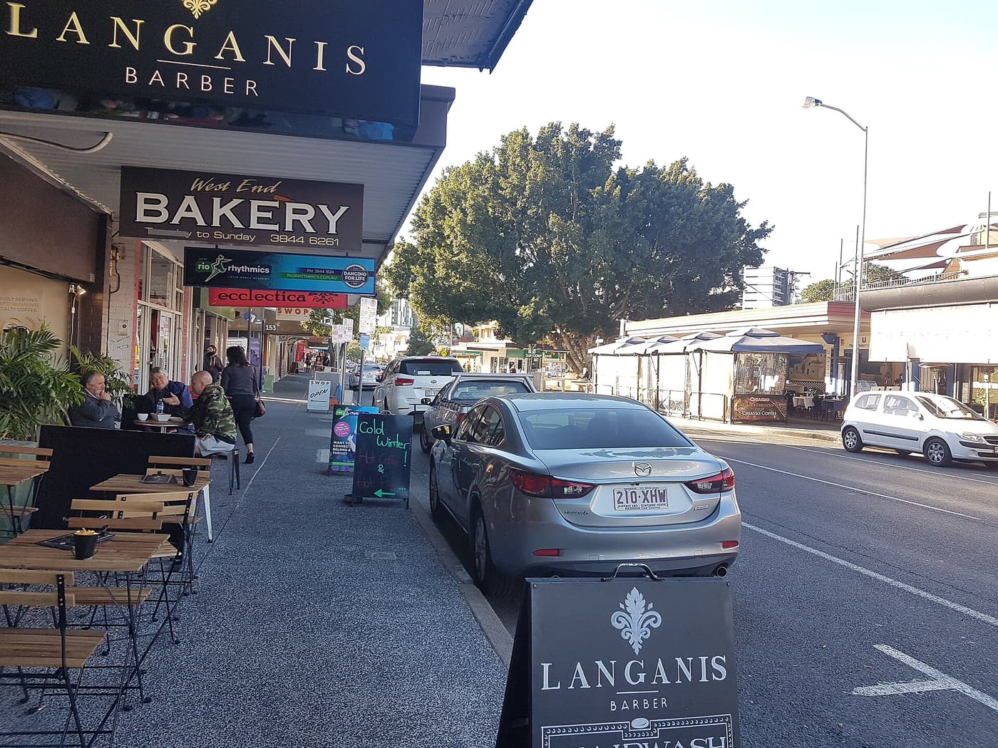 Boundary Street — West End's main artery