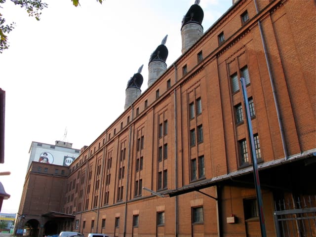 The Malzfabrik grounds