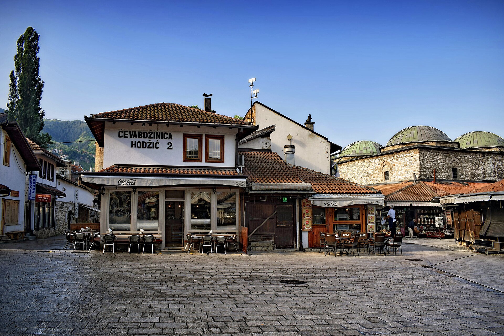 Baščaršija in the morning